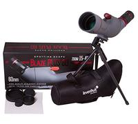 Levenhuk Longue-vue Blaze Plus 60 – 15–45×, 60mm, optique BK-7 multicouche, trépied de table, housse