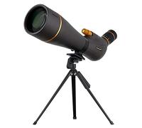 Levenhuk Blaze Pro 100 mm Powerful High-Aperture Waterproof Fogproof Nitrogen-Filled Spotting Scope with 25-75x Zoom Eyepiece, Tripod and Bag