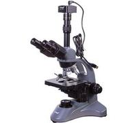 Levenhuk - Microscope trinoculaire D740T 5.1M - Caméra 5 Mpx - Logiciel (Windows, Linux, Mac OS)
