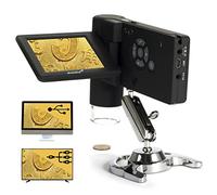 Levenhuk DTX 500 Mobi Microscope Numérique Portable 500x avec Écran LCD 3" | pour Contrôler la Qualité des Produits, Détecter les Moisissures et Examiner les Surfaces, Mesure Précise Batterie 1050mAh