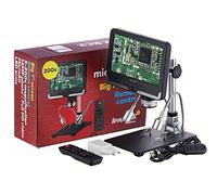 Levenhuk Microscope numérique portable télécommandé DTX RC2 – grossissement 3x–200x, écran 7"