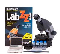 Levenhuk LabZZ M101 Moonstone 40x-640x Educational Kids Microscope for Science Beginners with STEM Kit, Guide on Home Lab Experiments, Prepared Samples, Useful Tools, and Gift Box, in 5 Colours (DE)