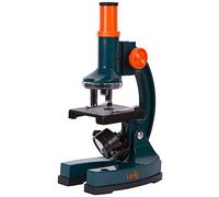 Levenhuk LabZZ M2 Kids Microscope for Kids with Prepared Slides, Blank Slides, Cover Slips, Slide Stickers, Flask with Brine Shrimp, Brine Shrimp Hatchery