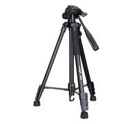 Levenhuk Level Base TR35 Durable Floor Stand Tripod with Bubble Level, Rotatable Mount with 1/4" Thread, Adjustable 505-1750mm Height, and 3 kg Load Capacity
