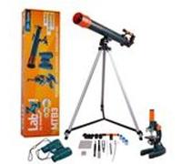 LEVENHUK - levenhuk - labzz mtb3 - pack 3 en 1 télescope, microscope et jumelles enfant Neutre G