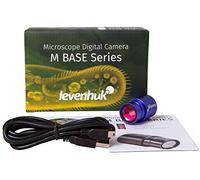 Levenhuk M130 BASE Caméra Numérique pour Microscope 1,3MP | pour École, Présentations et Loisirs, USB, Photo/Vidéo, Tube 23,2 mm, Logiciel, Compatible Windows, macOS et Linux