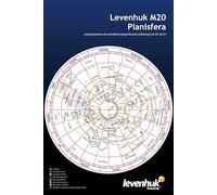 Levenhuk M20 Large Planisphere - Rotating Star Chart for 45°-63° North Latitude Laminated (Polish Edition)
