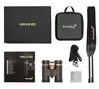 Levenhuk Premium Vegas Ed 10x42 Binoculars with Extra-Low Dispersion Glass and Phase Correction Coating