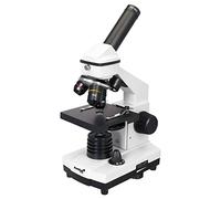 Levenhuk Rainbow 2L Plus Moonstone Kids Home Lab STEM Kit with 640x Portable Biological Microscope, Full-Colour Illustrated Experiment Guide, Prepared Samples and Scientific Tools, White (en)