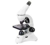 Levenhuk Rainbow 50L Plus Moonstone Educational Science Kit with Powerful 1280x Microscope, Full-Colour Illustrated Experiment Guide, Prepared Samples, Scientific Tools and Case, White (DE)