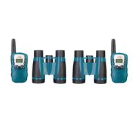 LEVENHUK - LABZZ WTT10 - Bleu - Pack 2 Paires de Jumelles et 2 Talkie-Walkie