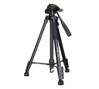 Levenhuk Trépied aluminium Level BASE TR35 – 505–1750 mm, 3 kg, monture 1/4", niveau à bulle, noir