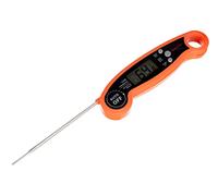 Levenhuk Wezzer Cook MT40 Easy to Use Foldable Digital Cooking Thermoprobe - Food Thermometer for Meat, Vegetables, BBQ, Water, Milk, Bakery