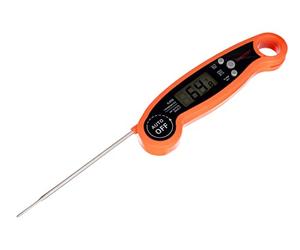 Levenhuk Wezzer Cook MT40 Easy to Use Foldable Digital Cooking Thermoprobe - Food Thermometer for Meat, Vegetables, BBQ, Water, Milk, Bakery