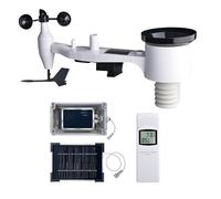 Levenhuk Wezzer PRO LP700 WiFi Station Météo avec Logiciel pour PC, 9-en-1 avec Capteur Extérieur et Intérieur pour Mesure Température, Humidité, Qualité de l'air, Vitesse du Vent, Niveau de Lumière