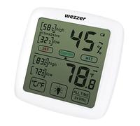Levenhuk Wezzer Teo TH30 Compact Portable Wireless Home Thermohygrometer - Thermometer and Hygrometer in One Device