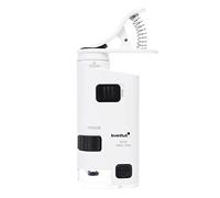 Levenhuk Zeno Cash ZC16 100-150x LED Educational Clip-on Pocket Field Mini Microscope for Kids, Students and Professional Usage, Compatible with iPhone and Android