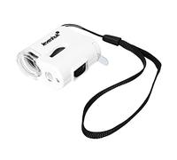 Levenhuk Zeno Cash ZC2 60x LED & UV Educational Handheld Pocket Mini Microscope for Kids, Students and Professional Usage, Compatible with iPhone and Android