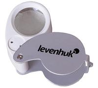 Levenhuk Zeno Gem M5 Folding Portable Metal Magnifier with LED, Comes in a Gift Case