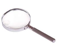 Levenhuk Zeno Handy ZH25 Classic Handheld Metal Reading Magnifier with 2X / 6X Magnification and 3.5 in (90 mm) Lens Diameter
