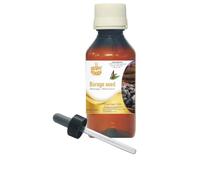 LEVENMOOI Huile de support de graines de bourrache (Borago officinalis) 10 ml pour une utilisation polyvalente de qualité supérieure en plastique avec compte-gouttes