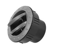 L'Évent Vous 60MM universel voiture évent tableau bord climatisation déflecteur bouton Type sortie Rotation pour camping-car caravane Grille D'aération Climatiseur(Grey)