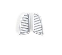 L'Évent Vous Couverture garniture calandre ventilation climatisation, gauche droite pour Mercedes pour Benz C GLC classe W205 W253 C200 C260 C300 Grille D'aération Climatiseur(A pair plating)