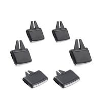 L'Évent Vous Pour VW pour Touareg 7L6 7LA 2003-2010 tableau de bord avant grille ventilation ca ajuster la garniture bouton Clip coulissant Sortie D'air Climatisation(6PCS Whole Set)