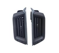 L'Évent Vous Sortie climatisation centrale avant chromée pour tableau bord 1 paire Pour Toyota pour Land pour Cruiser LC200 2016-2022 Grille D'aération Climatiseur