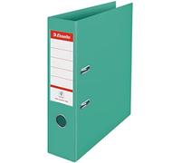 Lever Arch File,Capacity 500 Sheets,75 Mm Spine,Lightweight & Strong A4 Folder,Home/Office,Textured Pattern,Colour'breeze Range,Green,626213