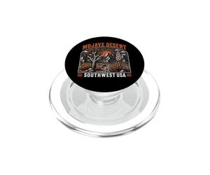 Lever de Soleil dans Le désert de Mojave, sud-Ouest des États-Unis PopSockets PopGrip pour MagSafe