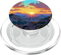 Lever de Soleil du sud-Ouest PopSockets PopGrip pour MagSafe