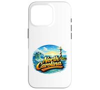 Lever de Soleil sur Le Phare côtier d'Outer Coque pour iPhone 16 Pro