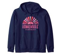 Lever du Soleil à Louisville dans Le Kentucky - Louisville KY Sweat à Capuche