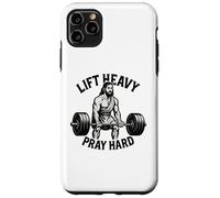 Lever Lourd, Prier Fort - Christian Workout Coque pour iPhone 11 Pro Max