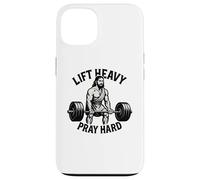 Lever Lourd, Prier Fort - Christian Workout Coque pour iPhone 13