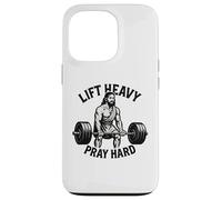 Lever Lourd, Prier Fort - Christian Workout Coque pour iPhone 13 Pro