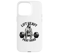 Lever Lourd, Prier Fort - Christian Workout Coque pour iPhone 15 Pro Max