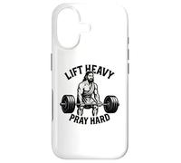 Lever Lourd, Prier Fort - Christian Workout Coque pour iPhone 17