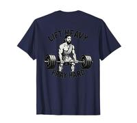 Lever Lourd, Prier Fort - Christian Workout T-Shirt