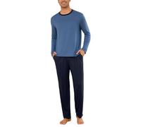 Leversic Pyjama Homme Hiver Coton 2 Pièces avec Poches | En Coton Doux et Confortable, Cet Ensemble 2 Pièces avec Poches Est Idéal Pour Dormir et Se Détendre à la Maison