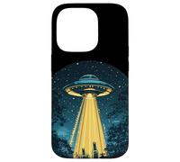 Levez Votre Verre avec UFO Beams a Beer Up Costume Coque pour iPhone 14 Pro