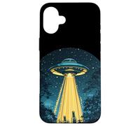 Levez Votre Verre avec UFO Beams a Beer Up Costume Coque pour iPhone 16 Plus