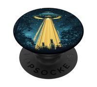 Levez Votre Verre avec UFO Beams a Beer Up Costume PopSockets PopGrip Adhésif