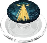 Levez Votre Verre avec UFO Beams a Beer Up Costume PopSockets PopGrip pour MagSafe