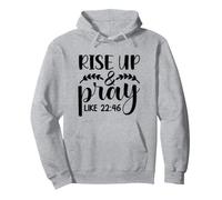 Levez-Vous et priez Jésus Dieu, chrétiens, Hommes, Femmes, chrétiens Sweat à Capuche