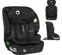 Levi Fix I-Size Siège Auto Pour Enfants 76-150 Cm Jusqu'à 18 Kg, Groupe 1 2 3, Appuie-Tête Réglable En 10 Positions, Fixation Isofix Et Sangle Top Tether, R129 I-Size (Black)