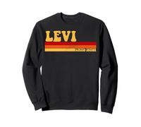 LEVI Nom personnalisé Idée Homme Rétro Vintage LEVI Sweatshirt