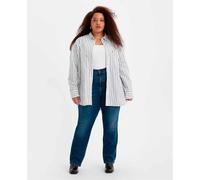 Levi's Plus Size 724 High Rise Straight Jeans Femme Blue Wave Dark Plus 14 M