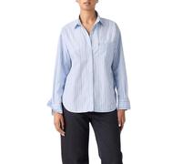 Levi’s Femme Chemise Denim Harlie en Coton avec Col à Pointe, Bleu (Amari Stripe Chambra), M